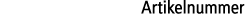 Artikelnummer