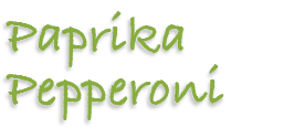 Paprika Pepperoni