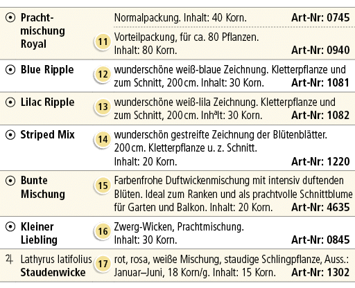 ￼,Pracht­mischung Royal,,Normalpackung. Inhalt: 40 Korn. Art Nr: 0745,,￼,Vorteilpackung, f r ca. 80 Pflanzen. Inhalt:...