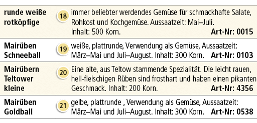 runde wei e rotk pfige,￼,immer beliebter werdendes Gem se f r schmackhafte Salate, Rohkost und Kochgem se. Aussaatzei...