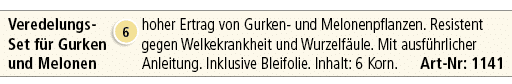 Veredelungs Set f r Gurken und Melonen,￼,hoher Ertrag von Gurken und Melonenpflanzen. Resistent gegen Welkekrankheit ...